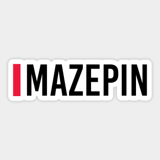 Nikita Mazepin Driver Name - 2022 Season #2 Sticker